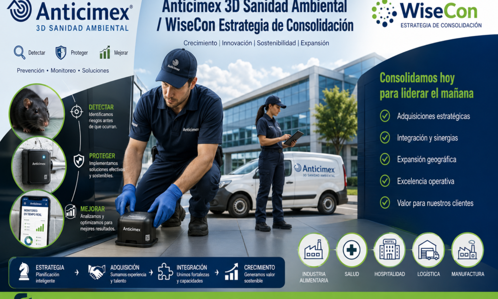anticimex 3d sanidad ambiental / wisecon estrategia de consolidación
