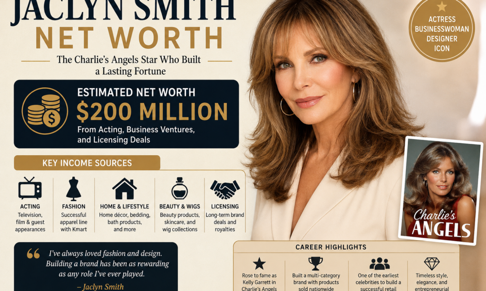 Jaclyn Smith net worth