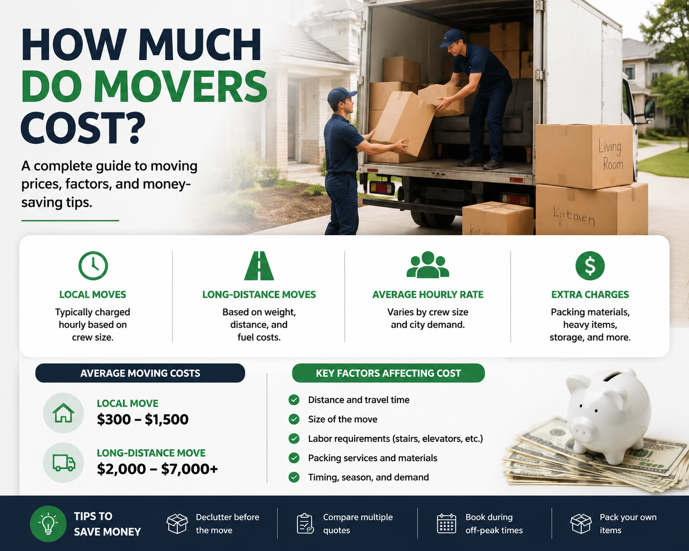 how much do movers cost