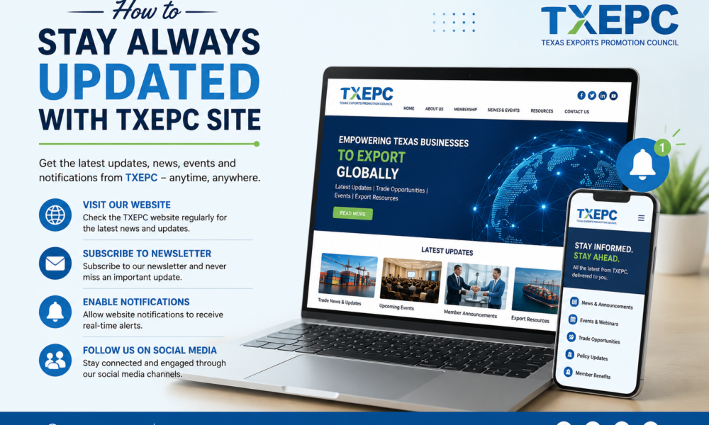 how to stay always updated with txepc site