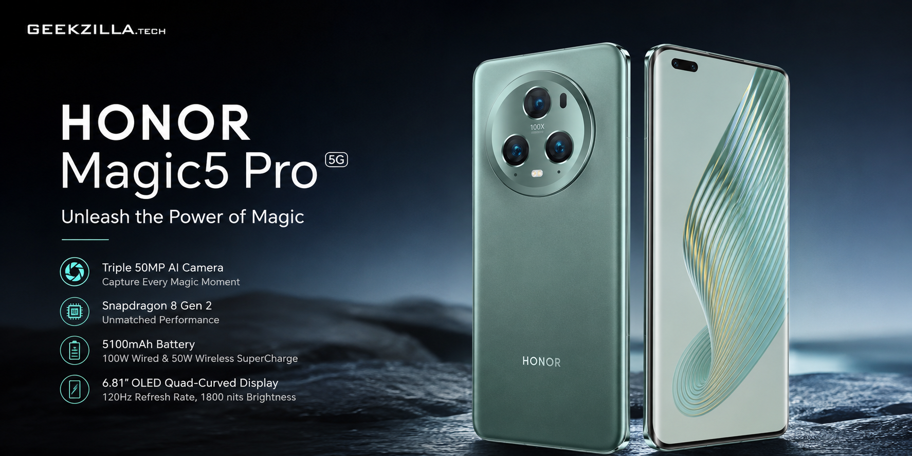 geekzilla.tech honor magic 5 pro