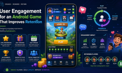 user engagement for an android game
