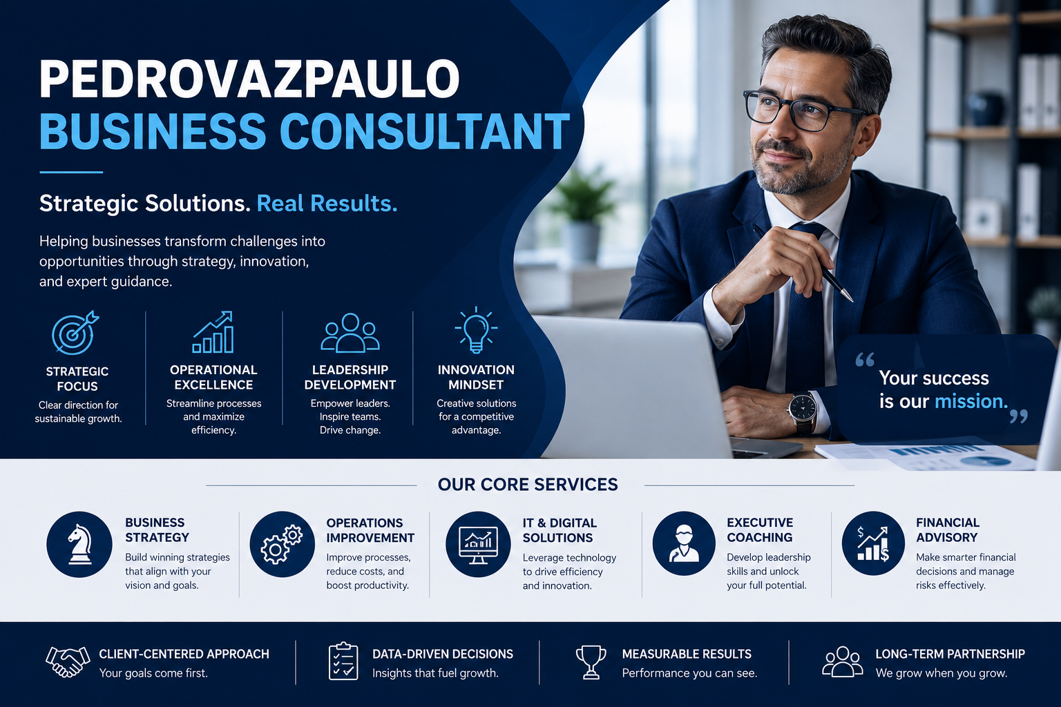 pedrovazpaulo business consultant