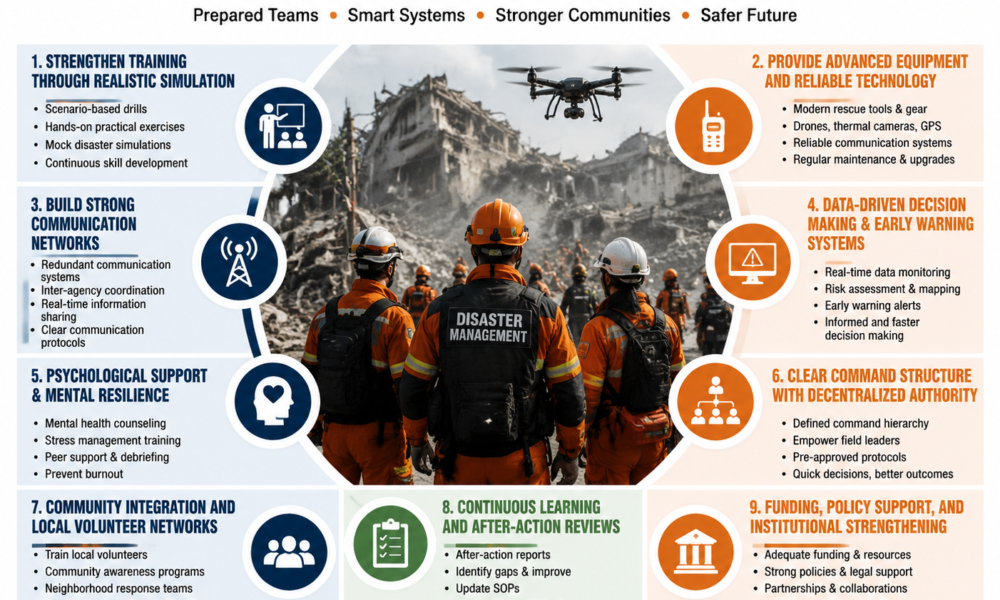 how can we empower the disaster management crew