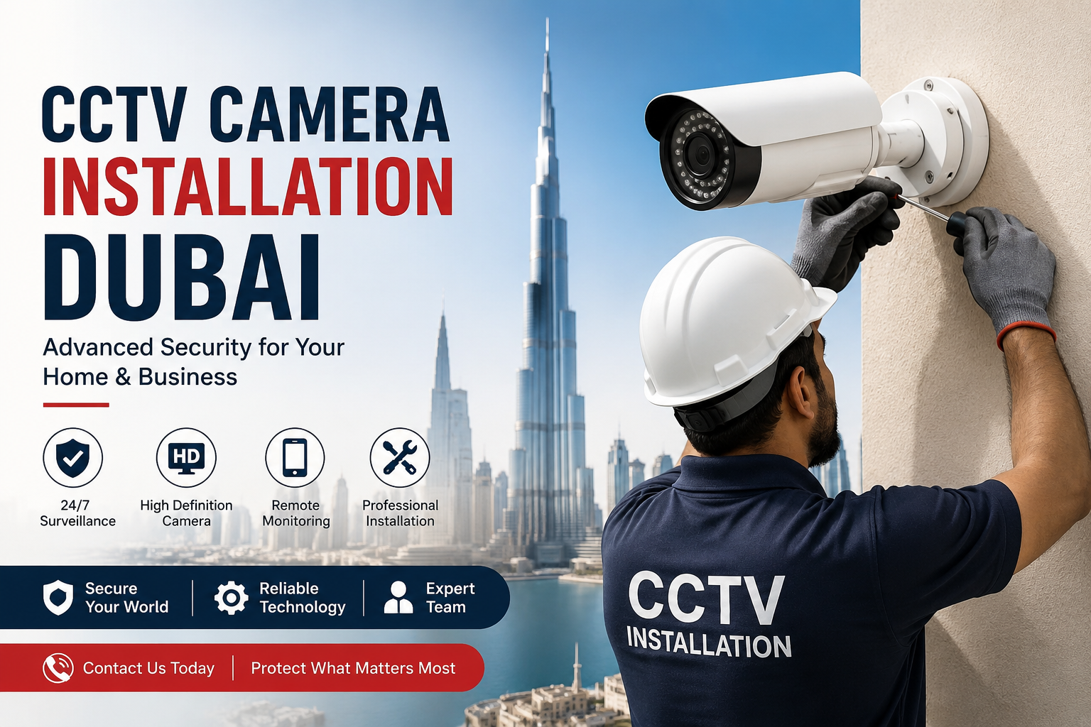 cctv camera installation dubai