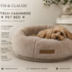otis & claude hi-tech cashmere pet bed​