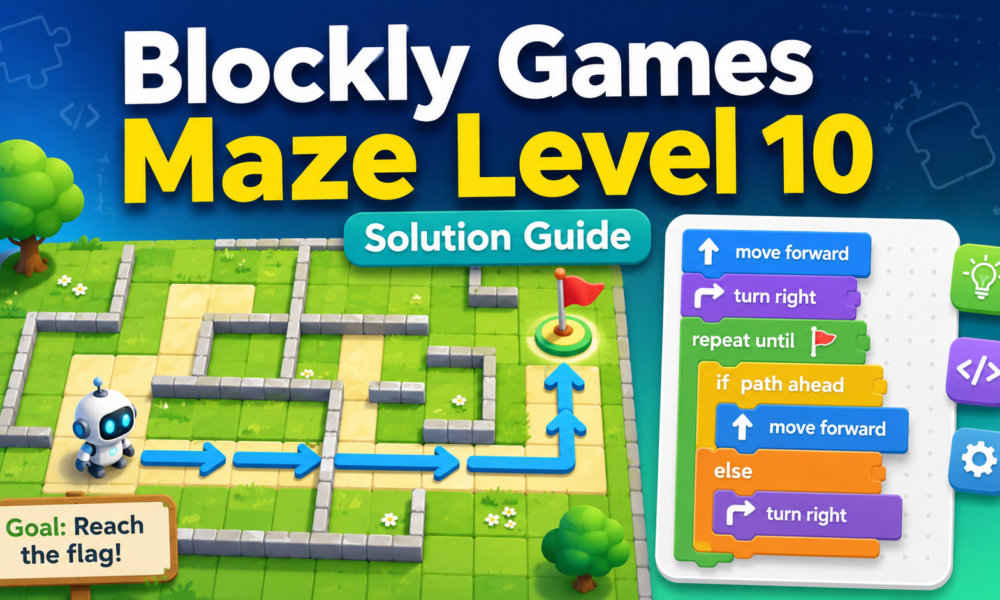 blockly games maze level 10