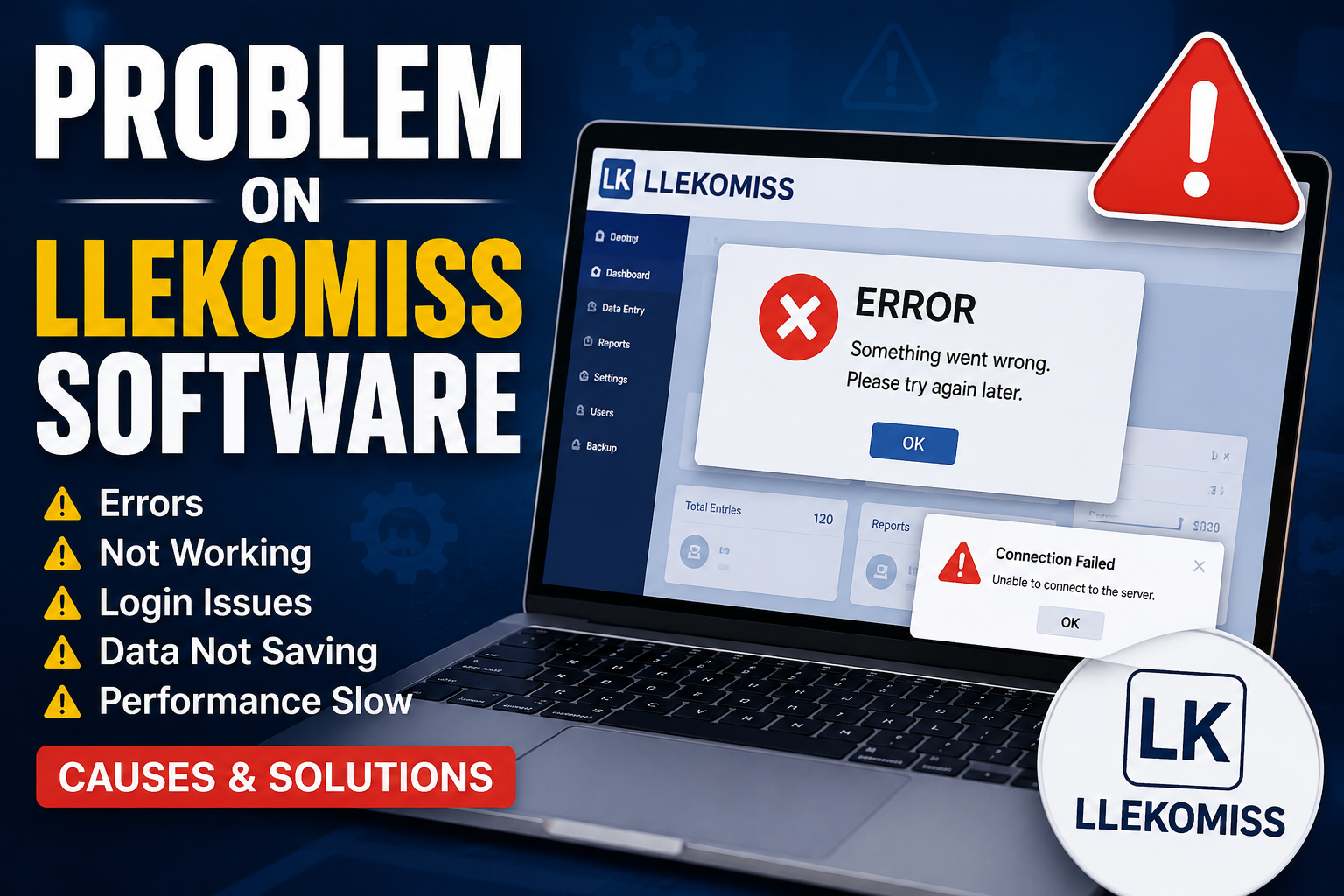 problem on llekomiss software