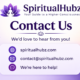 spiritualhubz.com contact