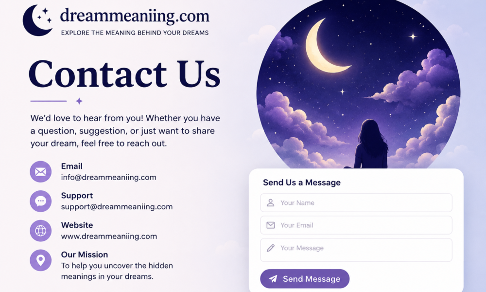 dreammeaniing.com contact