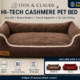 otis & claude hi-tech cashmere pet bed