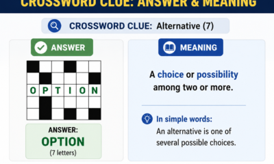 M-W Alternative Crossword Clue: Answer & Meaning