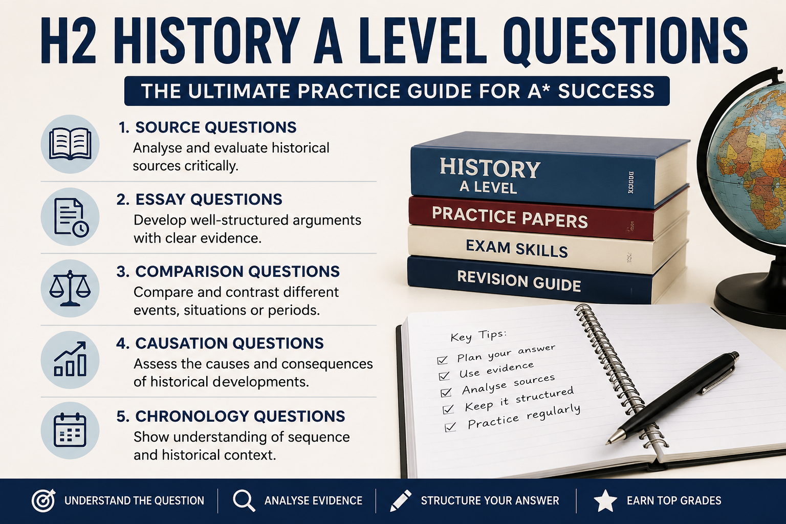 h2 history a level questions