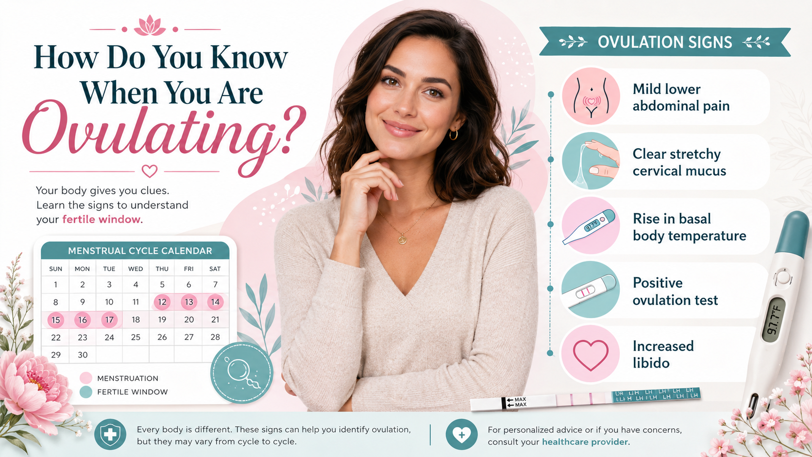 how do u know when you are ovulating