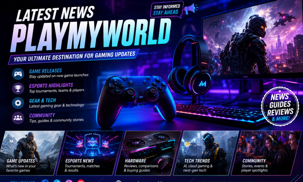 latest news playmyworld