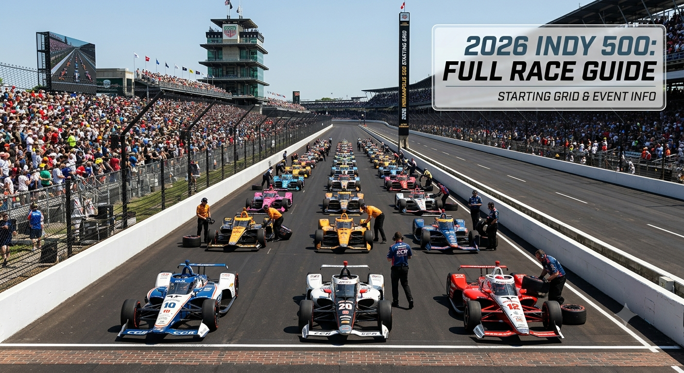 indy 500 starting grid