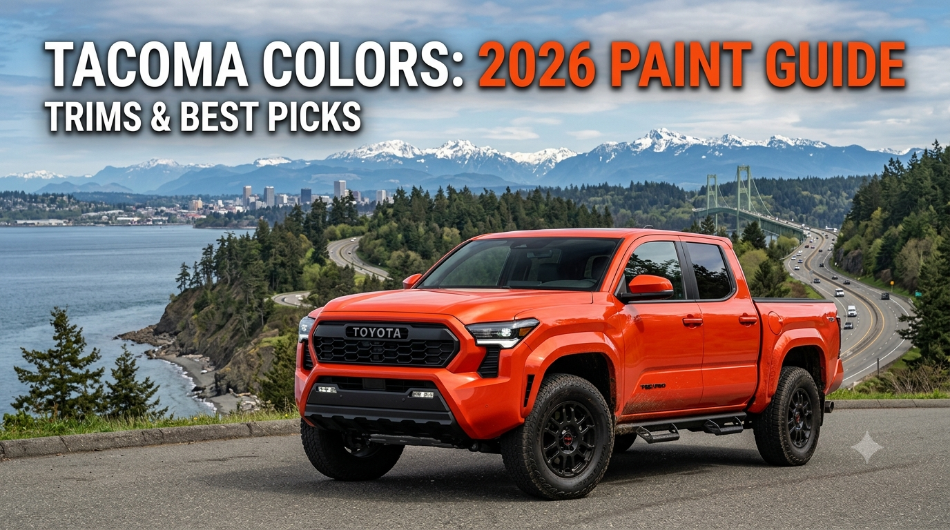 tacoma colors