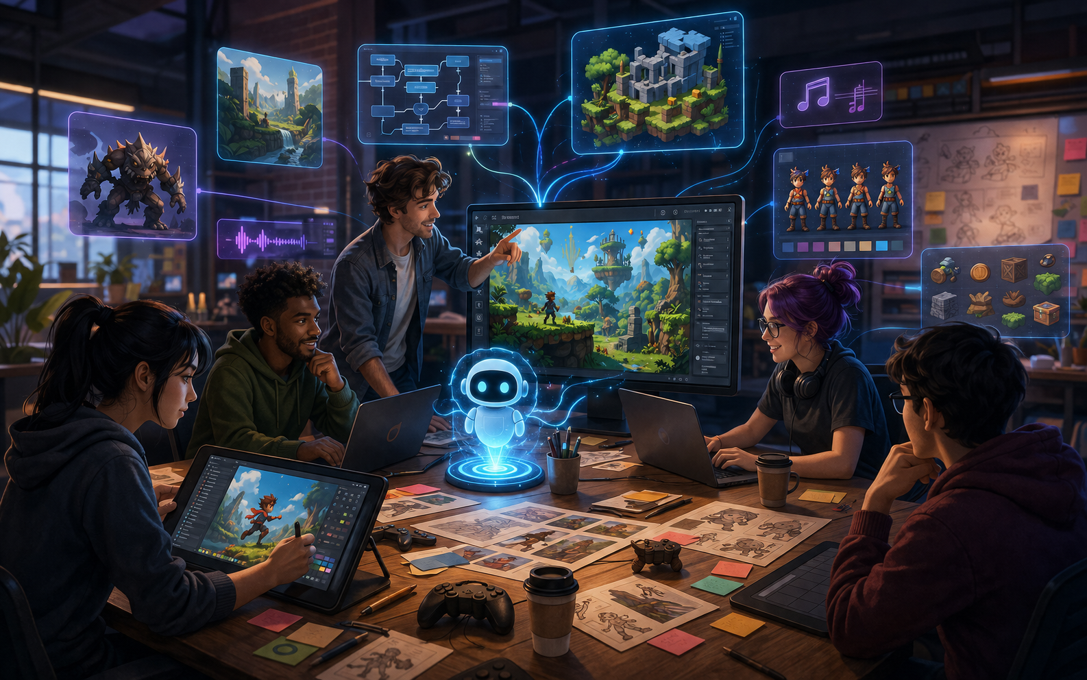AI for Small Game Development Teams