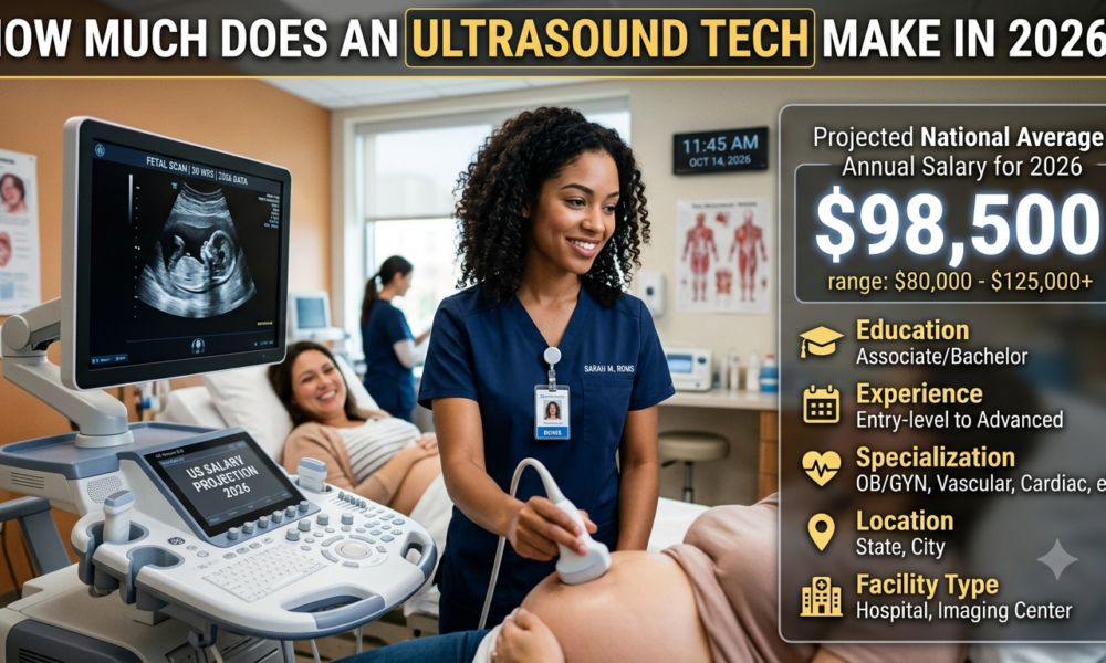How Much Does an Ultrasound Tech Make in 2026?