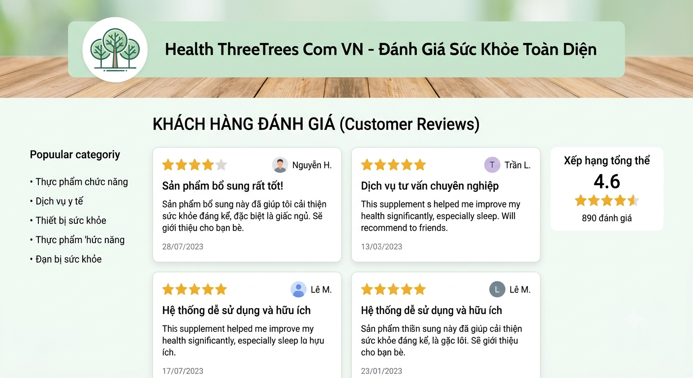 Health Threetrees Com VN Review