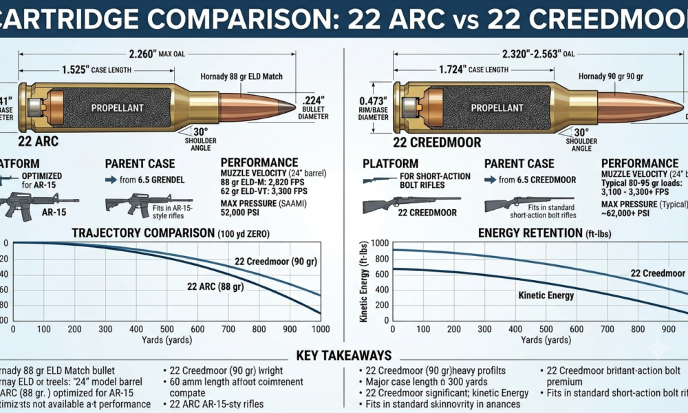 22 arc vs 22 creedmoor