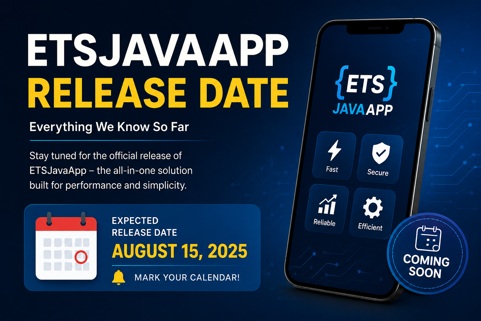 etsjavaapp release date