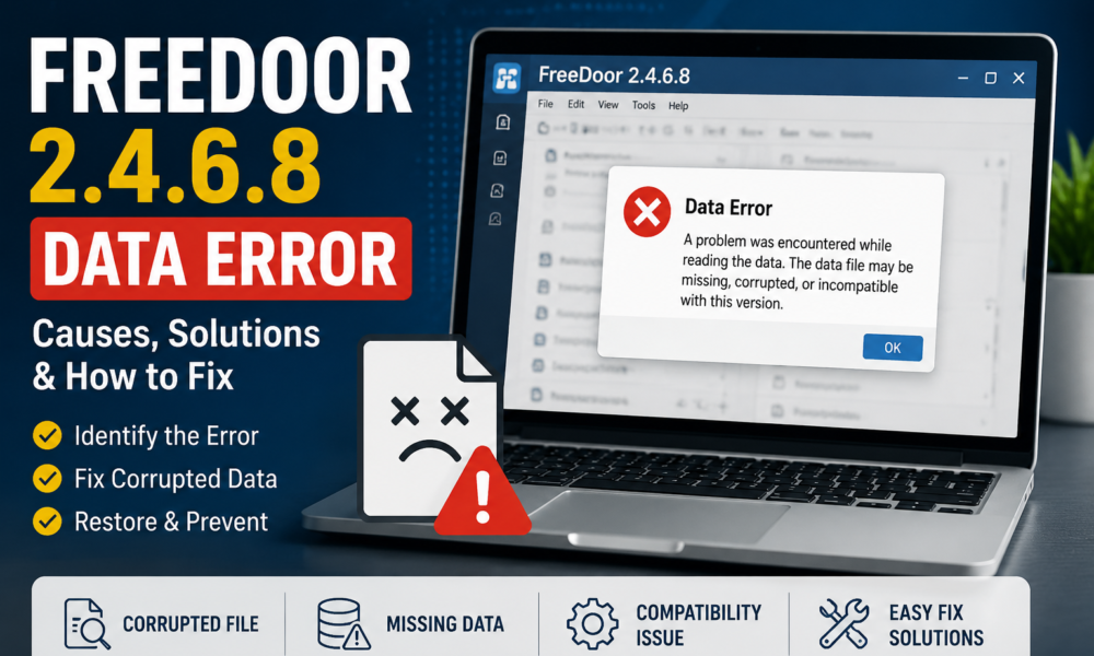 freedoor2.4.6.8 data error