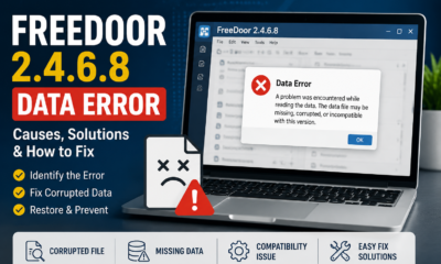 freedoor2.4.6.8 data error