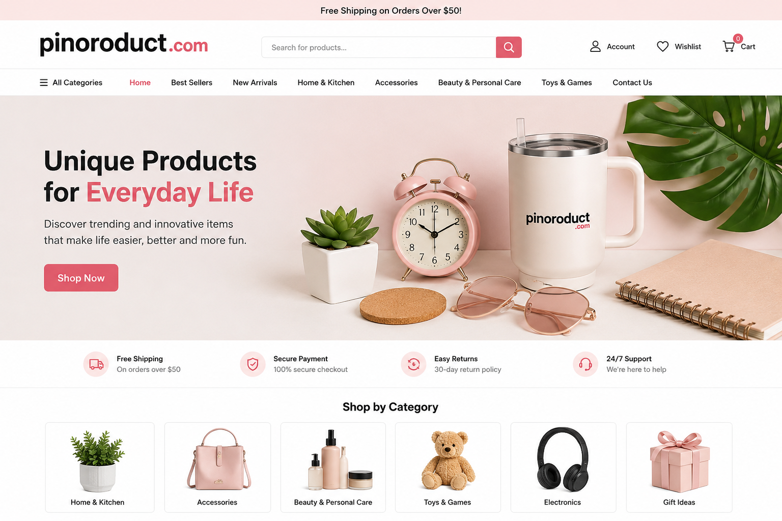 pinoroduct com