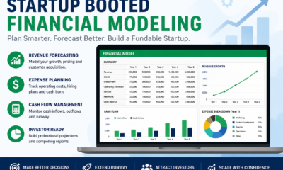 startup booted financial modeling