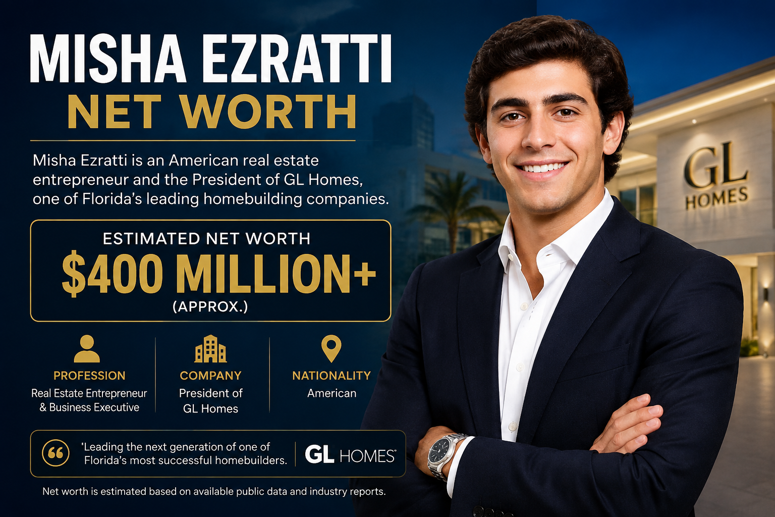 misha ezratti net worth