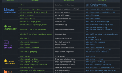 ash debug shortcuts