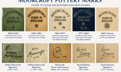 moorcroft pottery marks