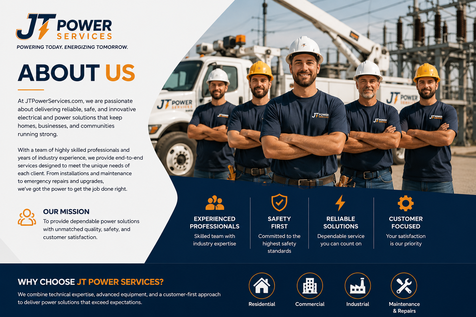 jtpowerservices.com about us