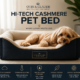 otis & claude hi-tech cashmere pet bed
