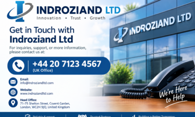 what is indroziand ltd contact number