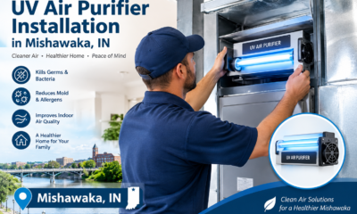 uv air purifier installation in mishawaka in