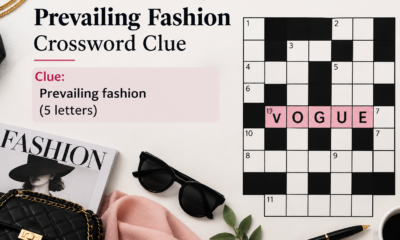 prevailing fashion crossword clue