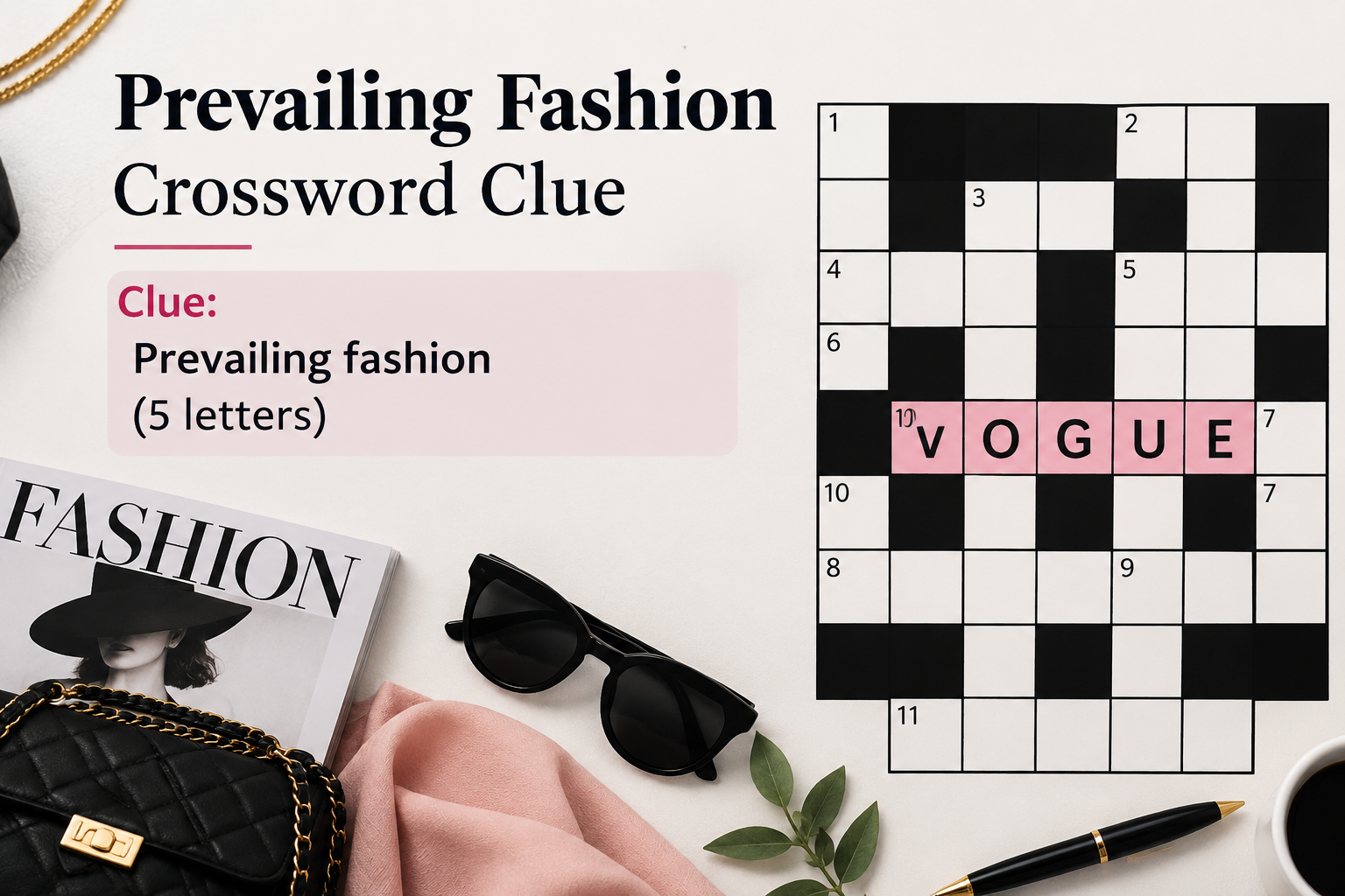 prevailing fashion crossword clue