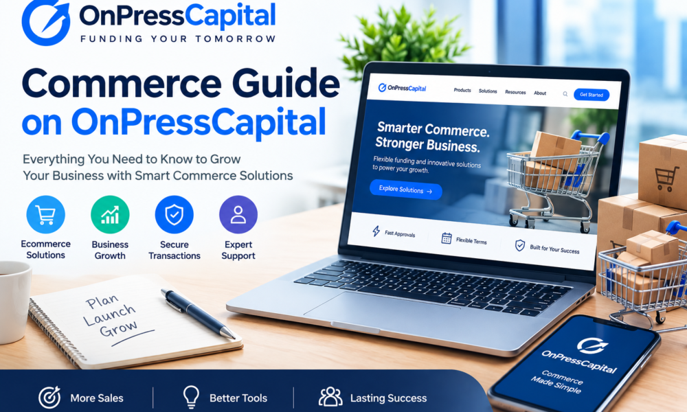commerce guide onpresscapital