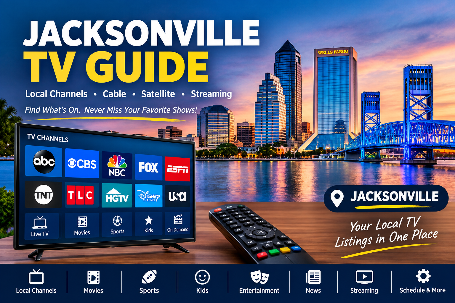 jacksonville tv guide