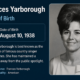 frances yarborough date of birth