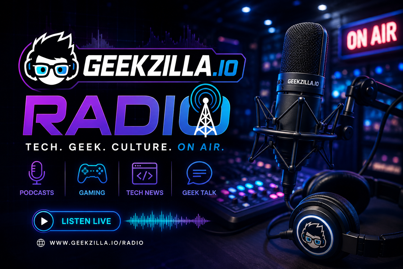 geekzilla.io radio