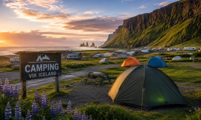 camping vik iceland