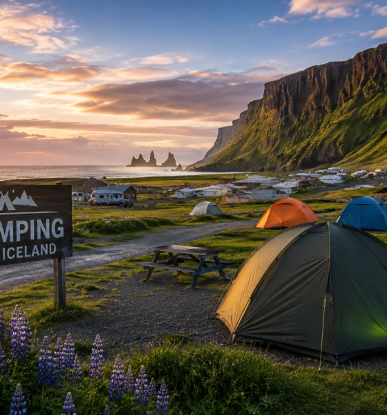 camping vik iceland