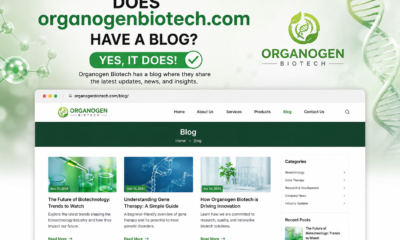 does organogenbiotech.com have a blog