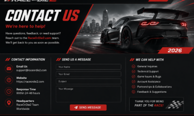raceordie2 com contact 2026
