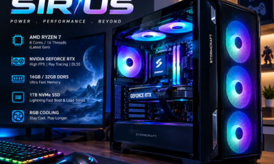 stormcraft gaming pc sirius