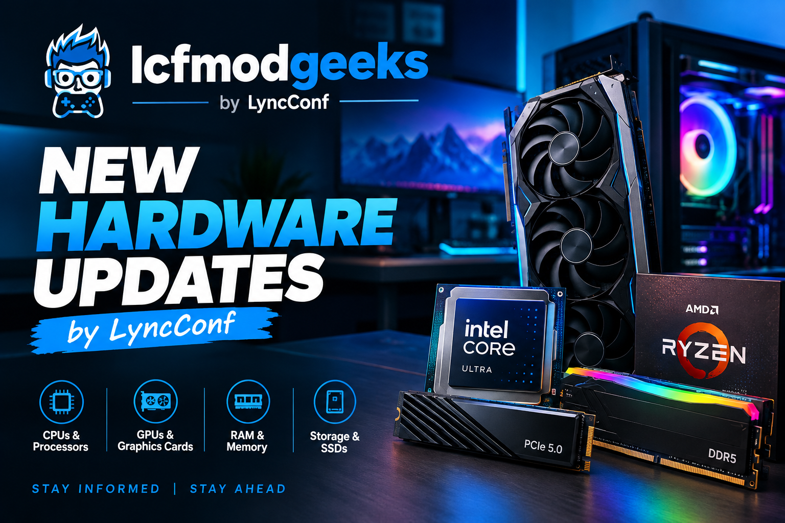 lcfmodgeeks new hardware updates by lyncconf