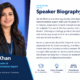 speaker biography sample